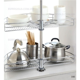 MÂM XOAY INOX NAN TRÒN EUROGOLD TR270E