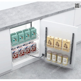 HỆ GIÁ KHO NAN 2 TẦNG CÁNH MỞ C040260