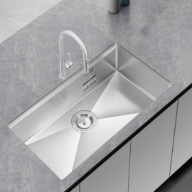 Chậu rửa bát chống xước 1 hố âm inox 304 EUC18045LB