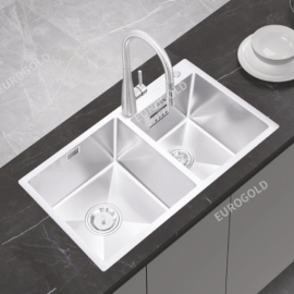Chậu rửa bát chống xước inox 304 EUC28247EA – Eurogold