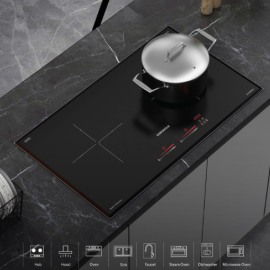 Bếp từ 2 vùng nấu cảm ứng điện từ EUH8989Pro – Eurogold