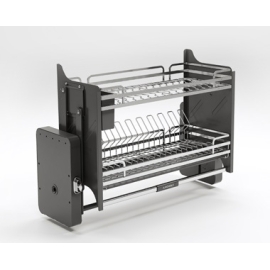 Giá bát di động Eurogold inox 304 khung màu xám  600mm EVI960LG