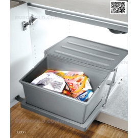 Thùng rác âm tủ cao cấp Eurogold E006