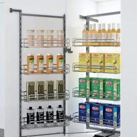 Tủ đồ khô inox 304 nan Oval 6 tầng EKO13645– Eurogold