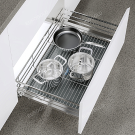 Giá xoong nồi inox 304 gắn cánh âm tủ EPD6290VX– Eurogold