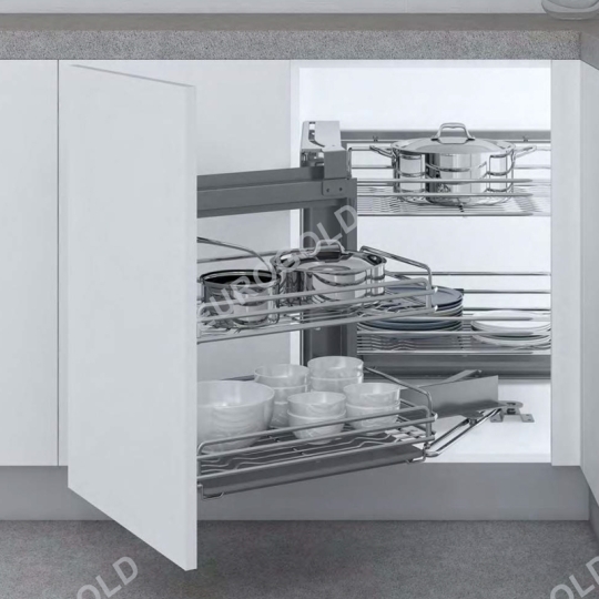 Giá góc liên hoàn inox 304 nan Oval ELO101L (trái) – Eurogold