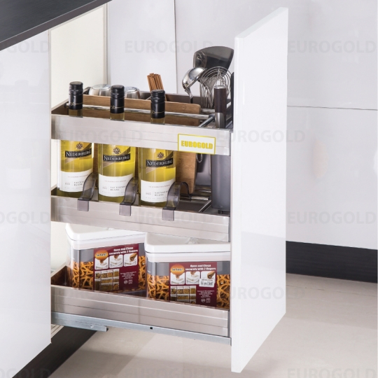 Giá dao thớt chai lọ inox hộp EUB5530– Eurogold